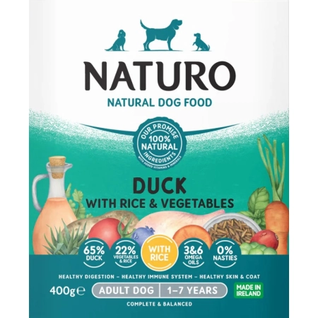 Naturo Adult Kaczka tacka 400g